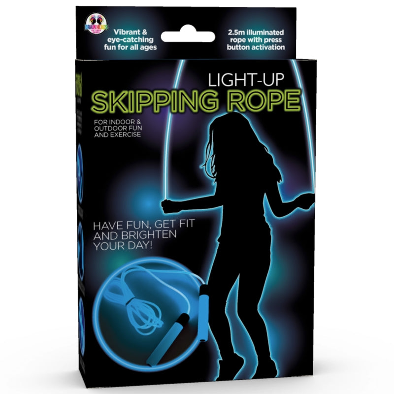 Light Up Skipping Rope Blue - TwoBeeps.co.uk