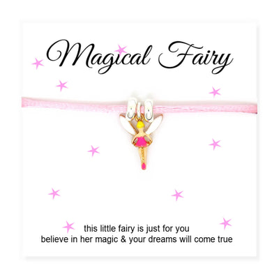 Magical Fairy Cord Bracelet & Card