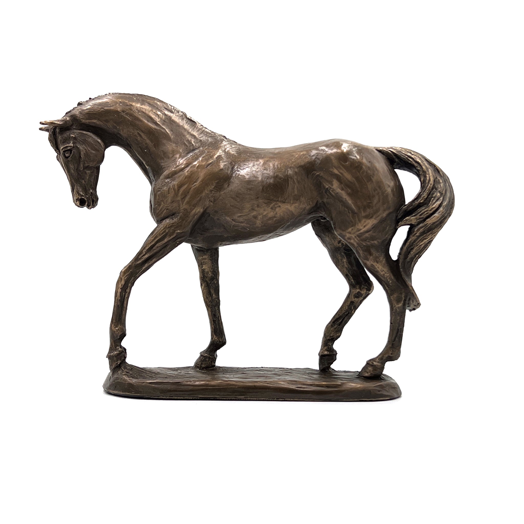 Cold Cast Bronze Horse Sculpture by Harriet Glen - Nobility