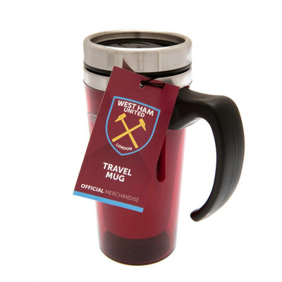 West Ham United FC Handled Travel Mug