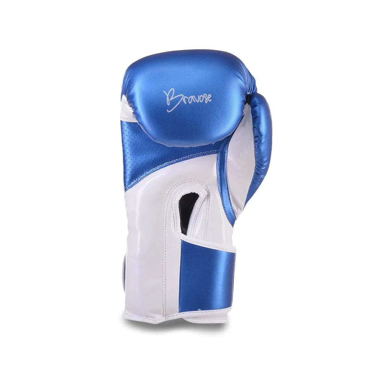 Bravose Alpha Metallic Blue Boxing Gloves