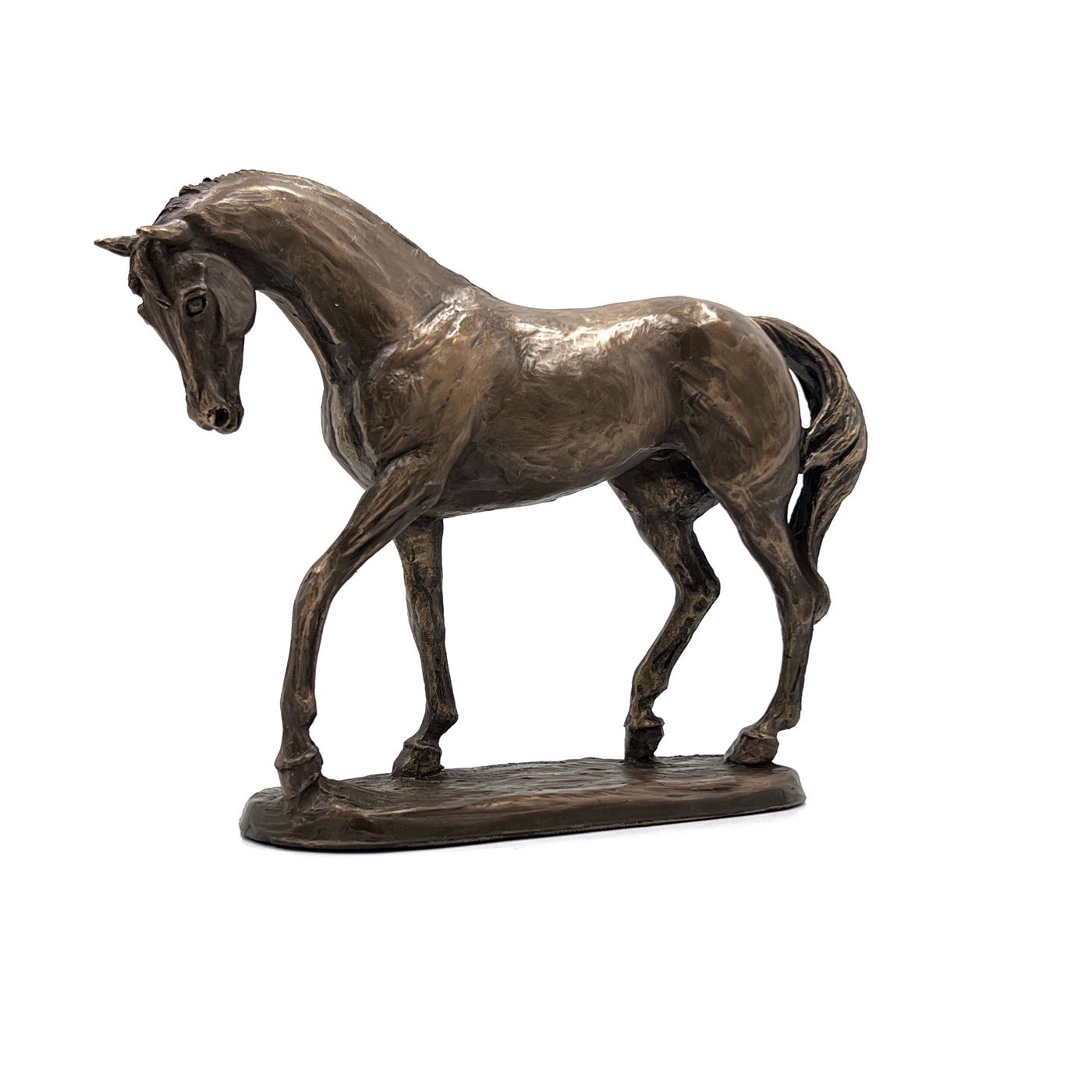 Cold Cast Bronze Horse Sculpture by Harriet Glen - Nobility - TwoBeeps.co.uk
