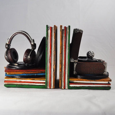Headphones and Record Player Shelf Tidy - TwoBeeps.co.uk
