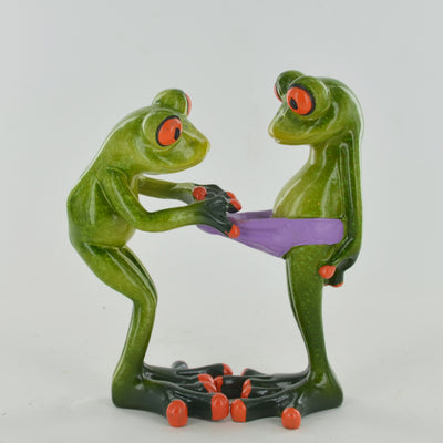 Comical Frog Ornament - Cheeky Pants