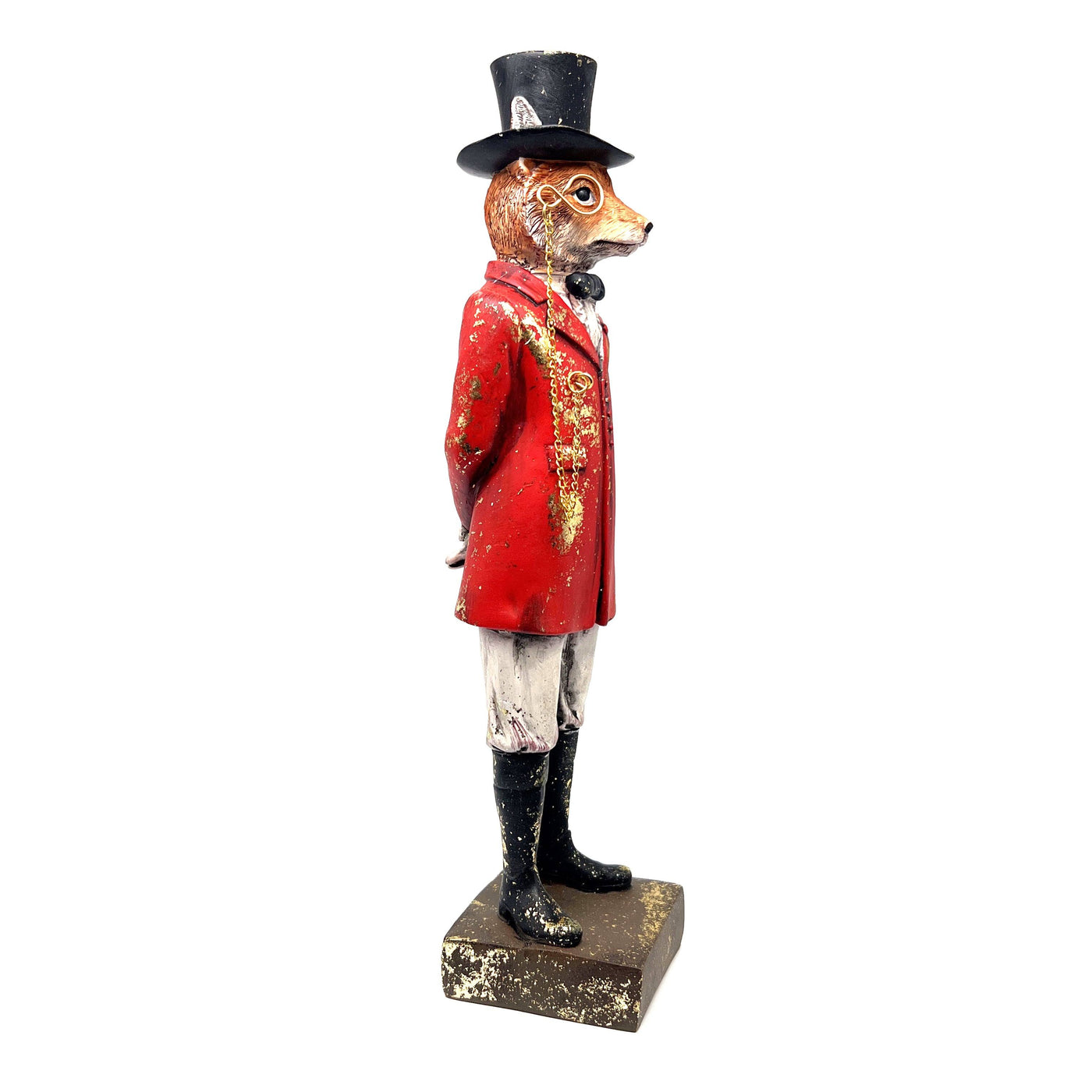 Dapper Fox with Top Hat and Monocle - Ornament - TwoBeeps.co.uk