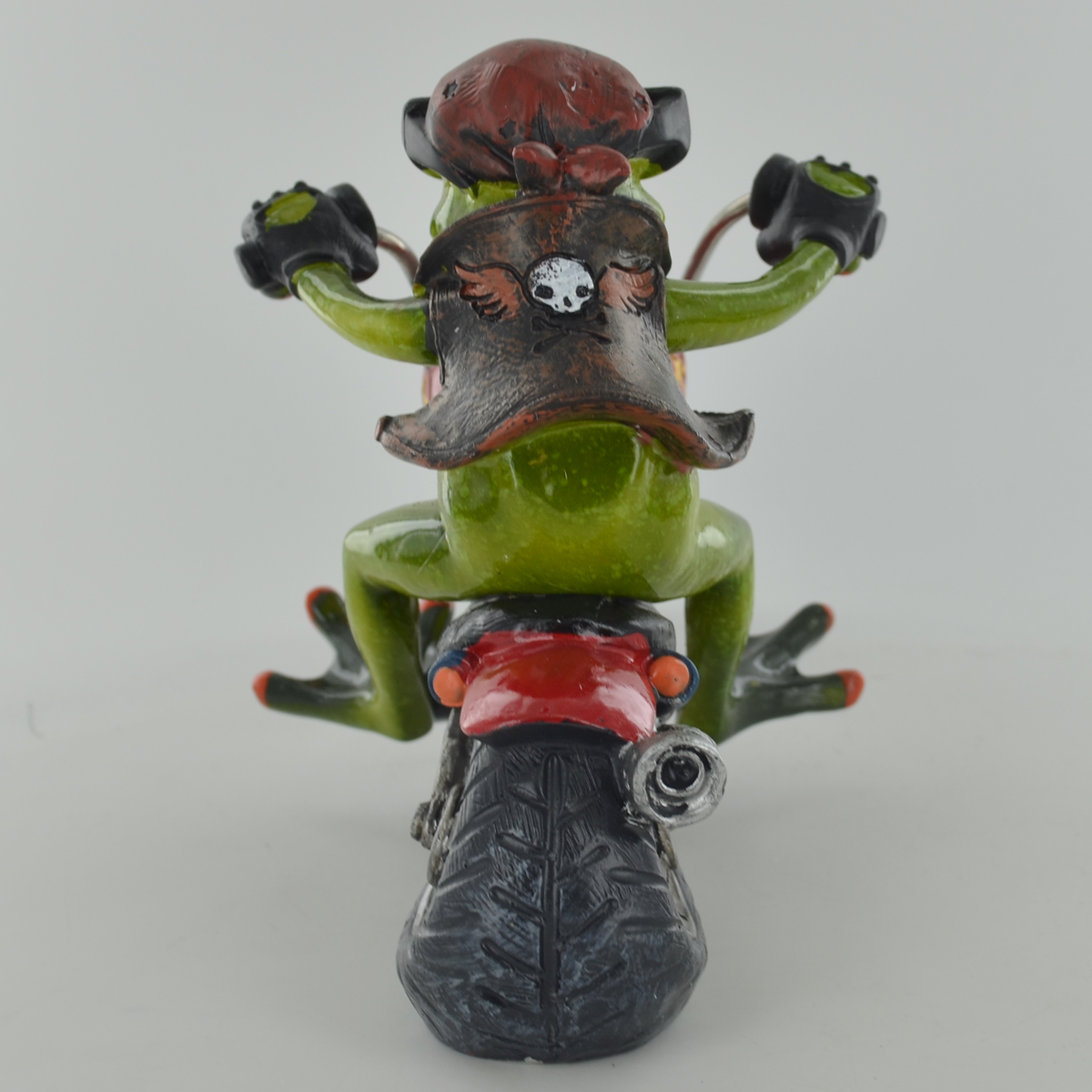 Comical Frog Ornament - Biker - TwoBeeps.co.uk