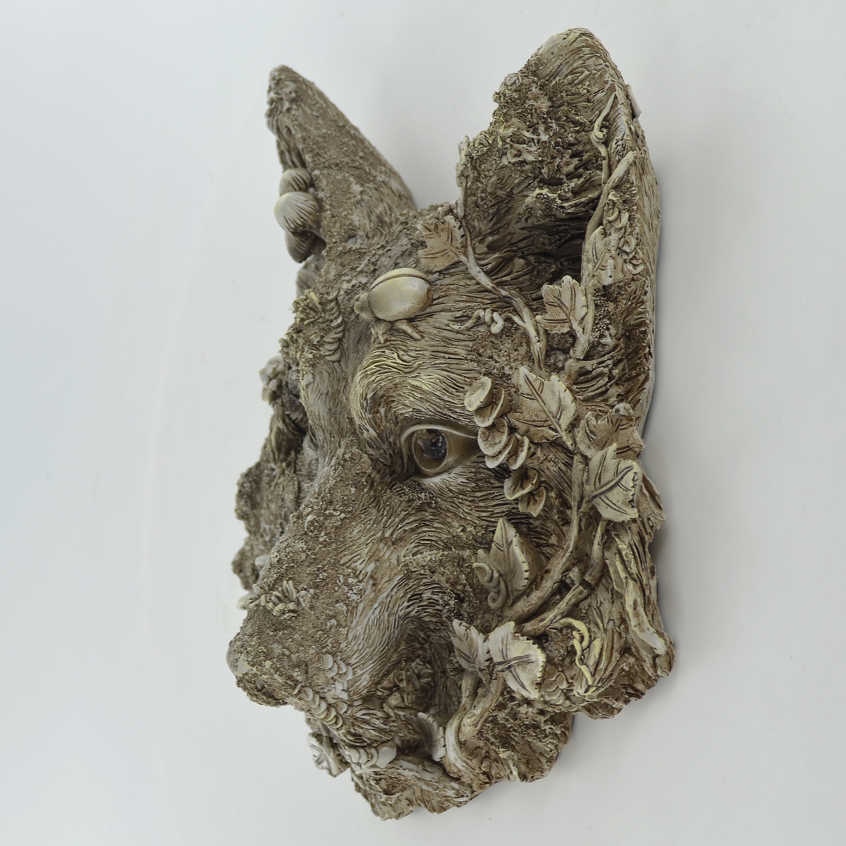 All Weather Woodland Wolf Wall Sculpture