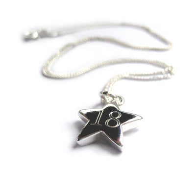 Personalised Star Charm Necklace
