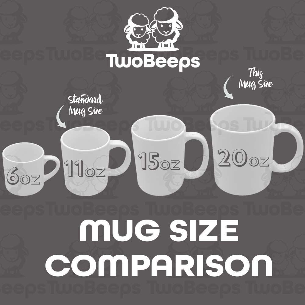 Personalised Jumbo 1 Pint Yorkshire Tea Style Mug - TwoBeeps.co.uk