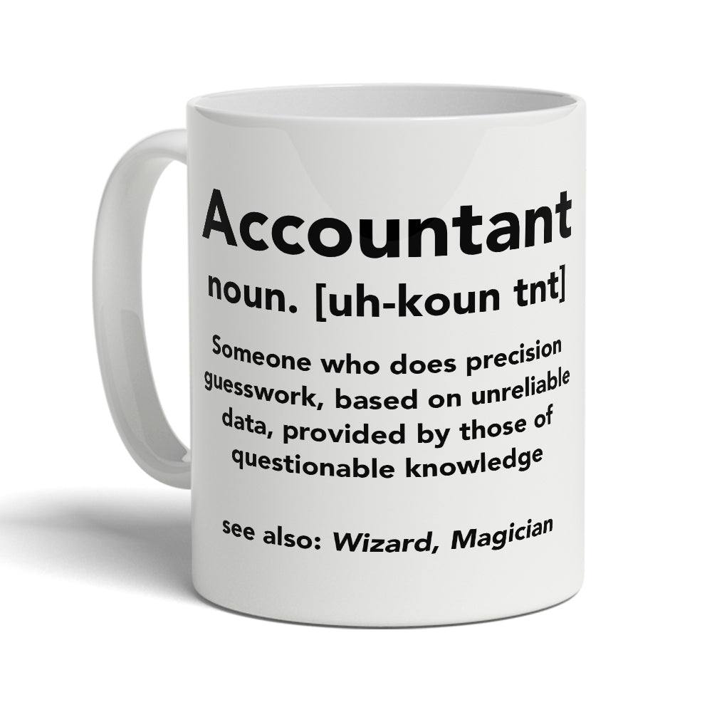 11oz Accountant Definition Mug - TwoBeeps.co.uk