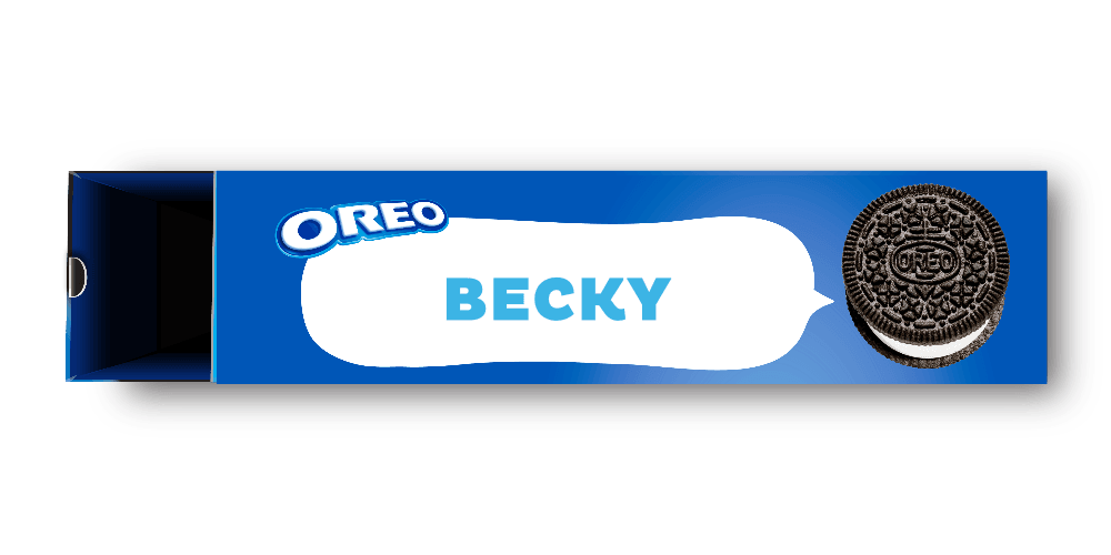 Personalised Box of Oreo's - Becky