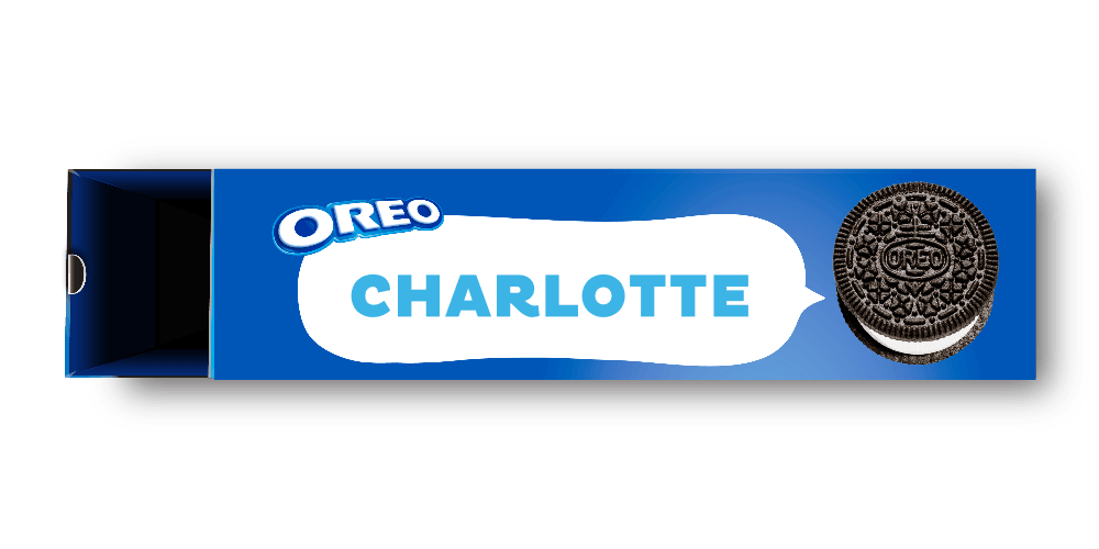 Personalised Box of Oreo's - Charlotte