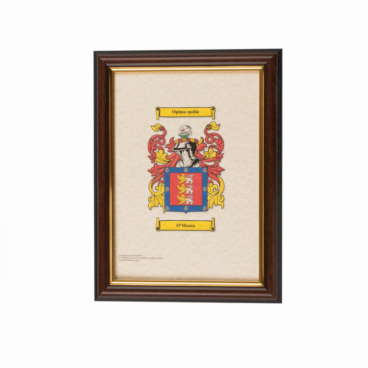 Personalised Coat Of Arms Print - TwoBeeps.co.uk