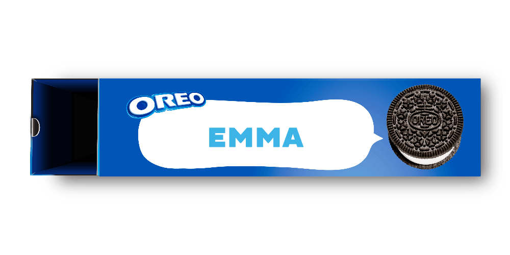 Personalised Box of Oreo's - Emma