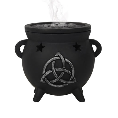 Triquetra Cauldron Incense Cone Holder - TwoBeeps.co.uk