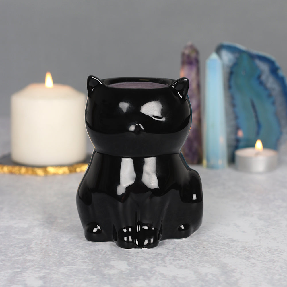 Black Cat Oil Burner - TwoBeeps.co.uk