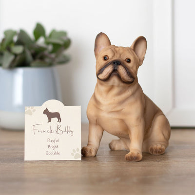 French Bull Dog Resin Dog Ornament