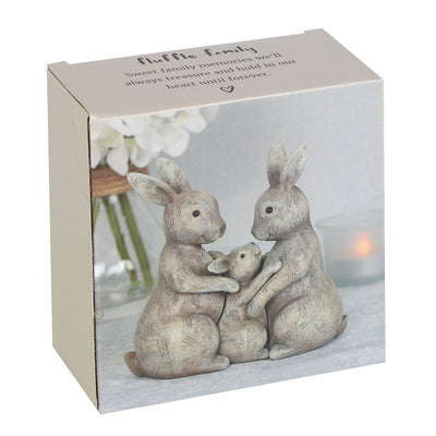 Fluffle Family Bunny Ornament - TwoBeeps.co.uk