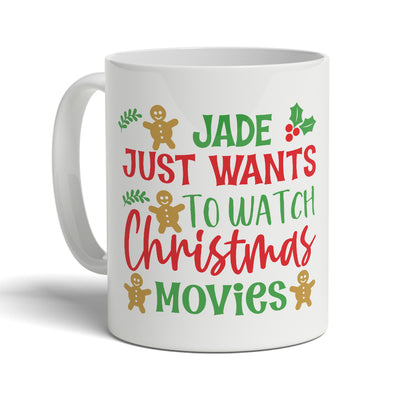 Personalised Christmas Movie Mug - 11oz - TwoBeeps.co.uk