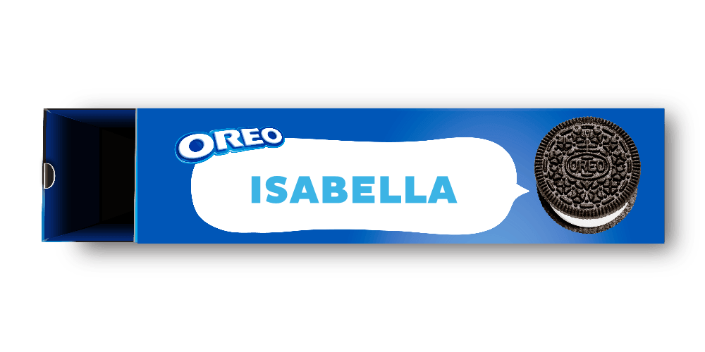 Personalised Box of Oreo's - Isabella