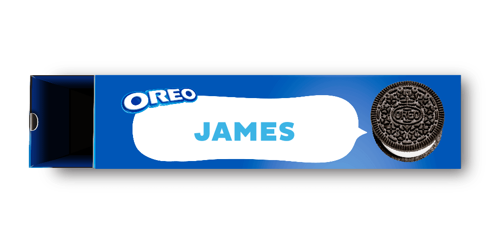 Personalised Box of Oreo's - James