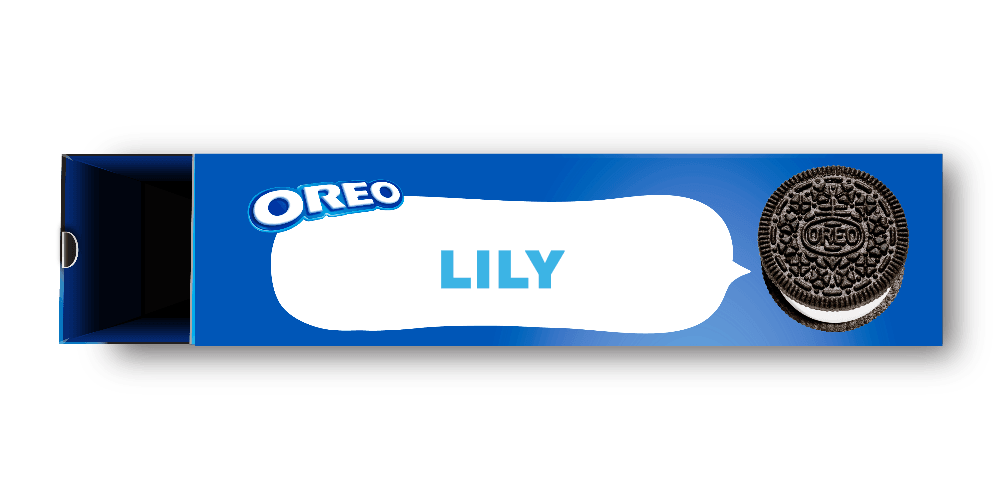 Personalised Box of Oreo's - Lily