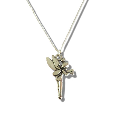Girls Magical Fairy Silver Necklace