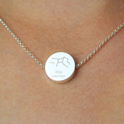 Personalised Sentiment Disc Necklace and Box