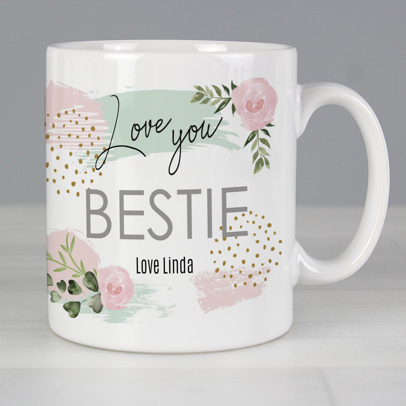 Personalised You Are The Best Bullet Vase