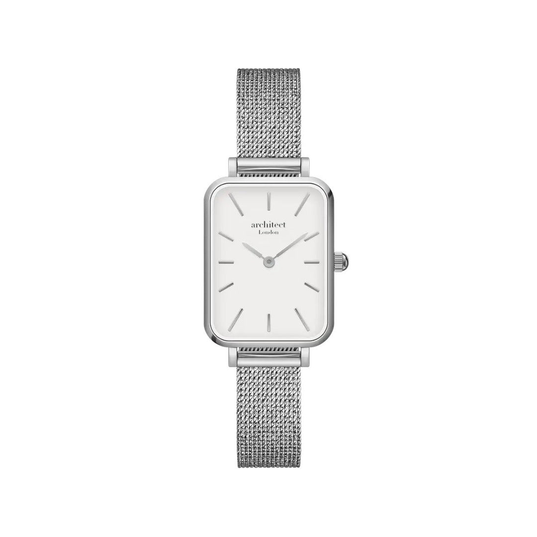 Ladies Architect Lille Watch - Cloud Silver - Modern Font Engraving