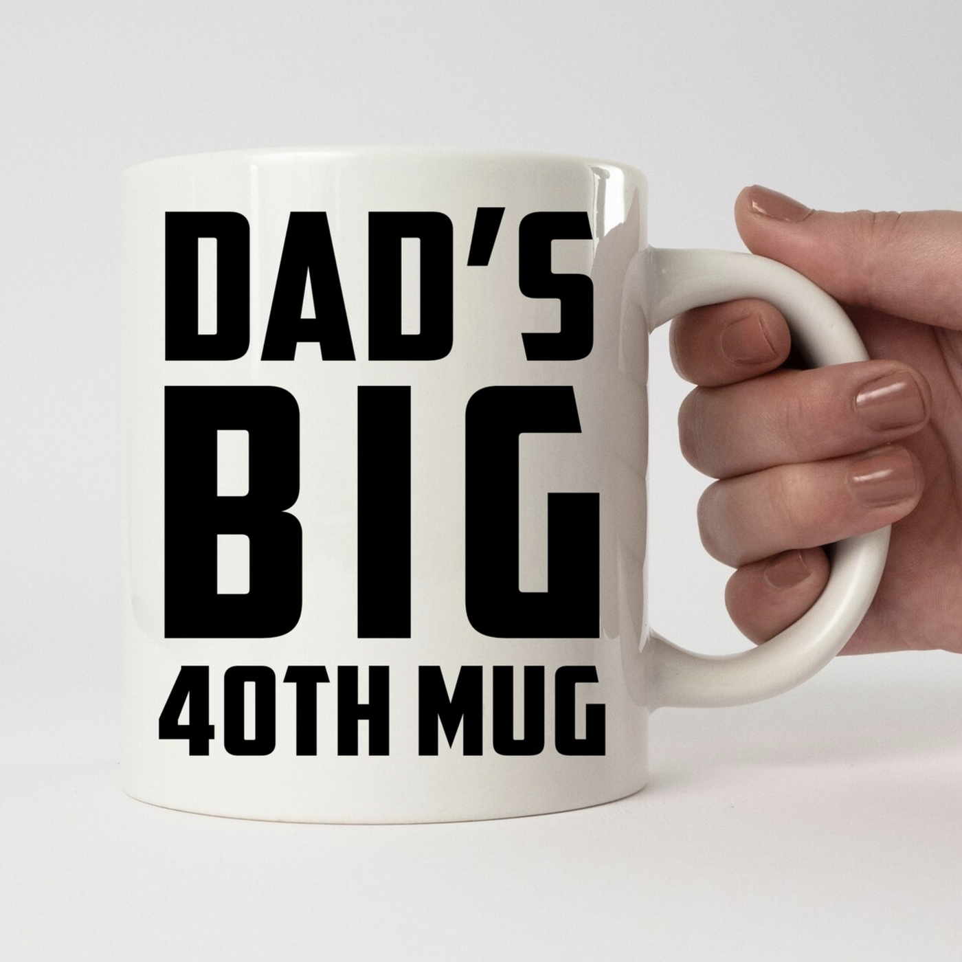 Personalised Supersize BIG BIRTHDAY Mug 20oz / 1 Pint - TwoBeeps.co.uk