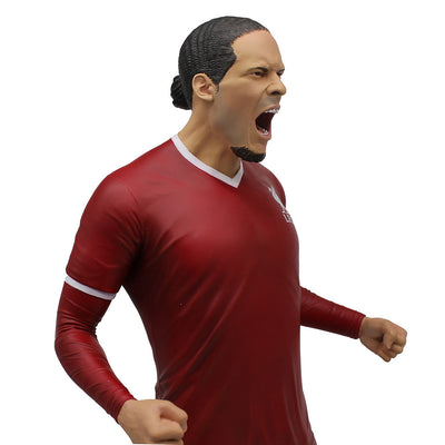 Liverpool FC Football's Finest Virgil Van Dijk Premium 60cm Statue