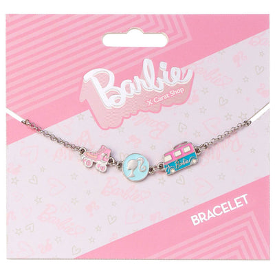 Barbie Silver Plated Charm Bracelet