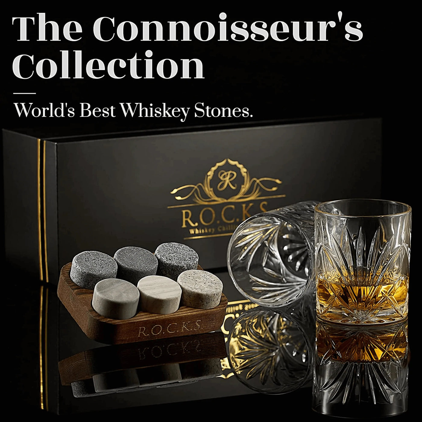 The Connoisseur's Set - Palm Whiskey Glass Edition - TwoBeeps.co.uk