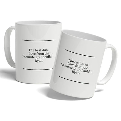 Personalised The Duke & Duchess Mug Set - TwoBeeps.co.uk