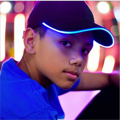 Kids LED Light Up Baseball Cap - TwoBeeps.co.uk