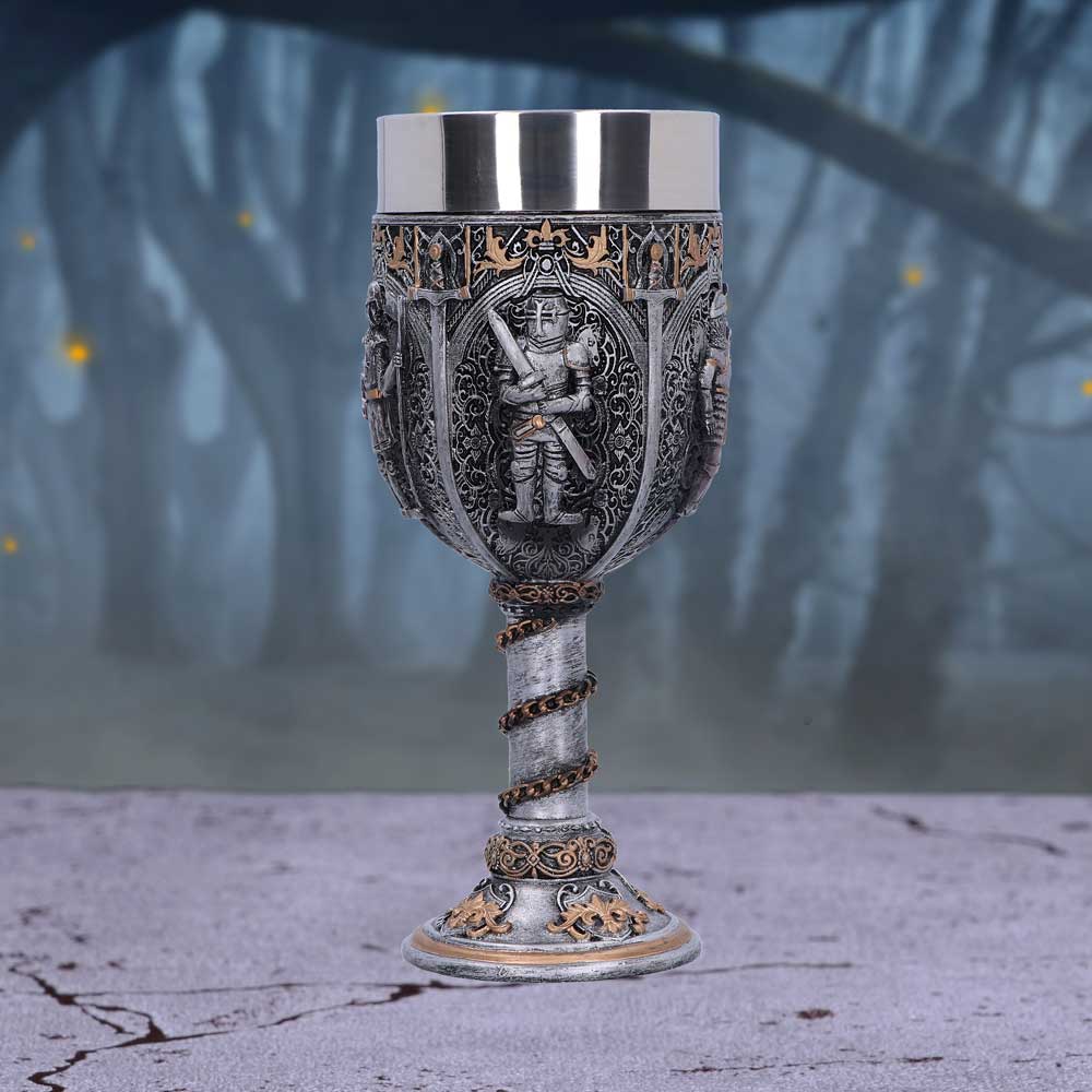 Medieval Knight Goblet 17.5cm