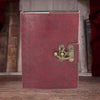 Tree Of Life Leather Journal w/lock 13 x 18cm