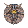 Baphomet's Prayer Incense and Candle Holder 12.6cm