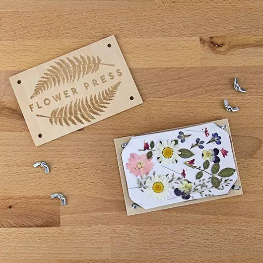 DIY Flower Press Kit - TwoBeeps.co.uk