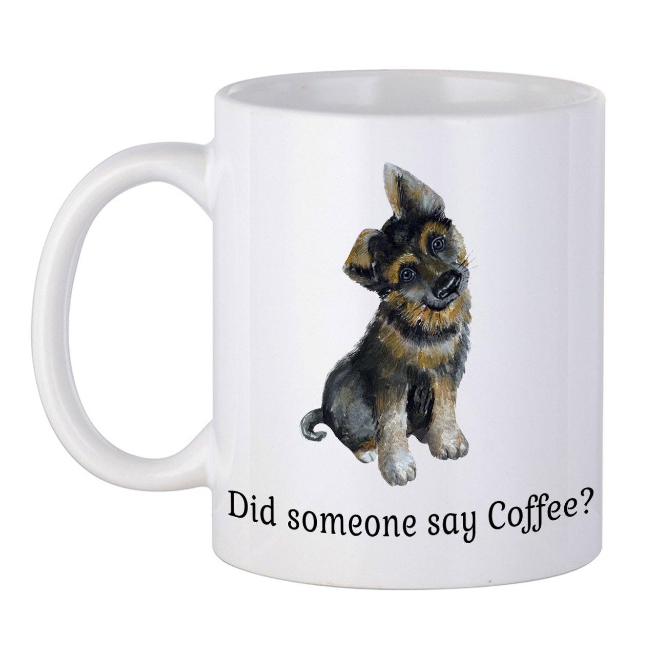 Personalised Did Someone say Coffee 11oz Mug - TwoBeeps.co.uk