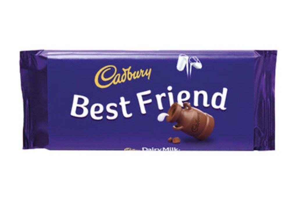 Cadbury's Milk Chocolate - Best Friend - TwoBeeps.co.uk