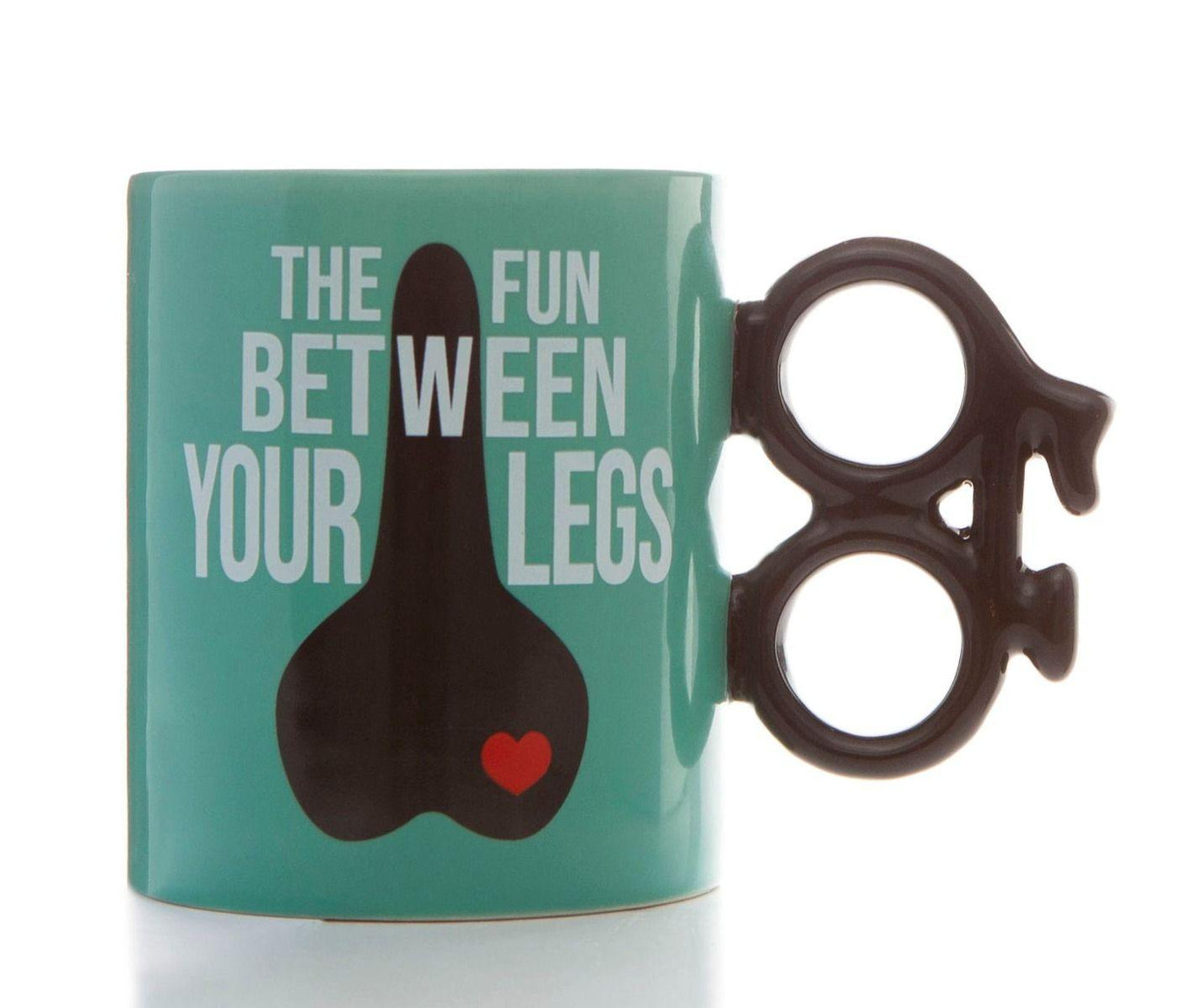 Bike Mug - Fun Between Your Legs - 14oz - TwoBeeps.co.uk
