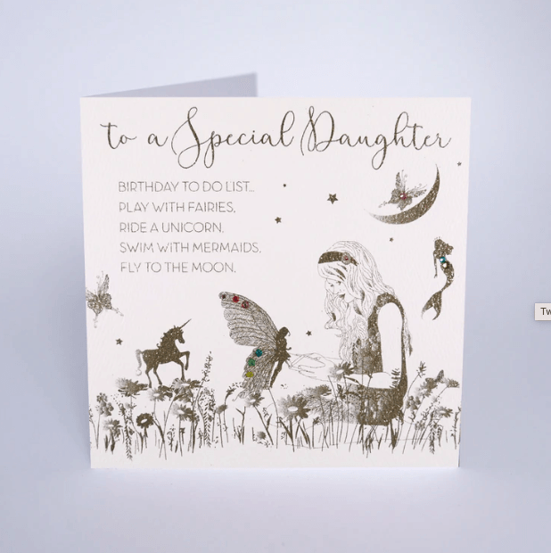 To A Very Special Daughter - Birthday Card - TwoBeeps.co.uk