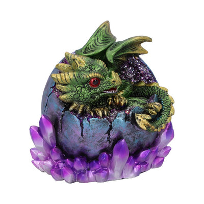 Emerald Hatchling Glow 12.5cm Ornament