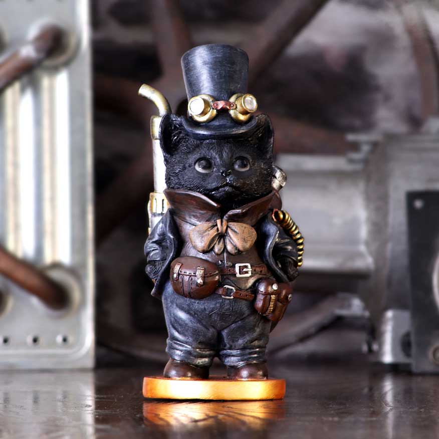 Steamsmith's Cat 19.5cm Ornament