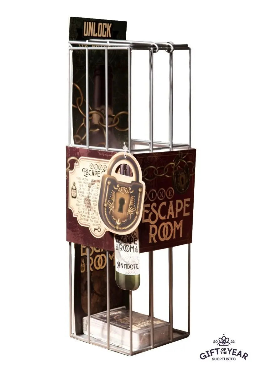 Wine Bottle Escape Room Game - TwoBeeps.co.uk
