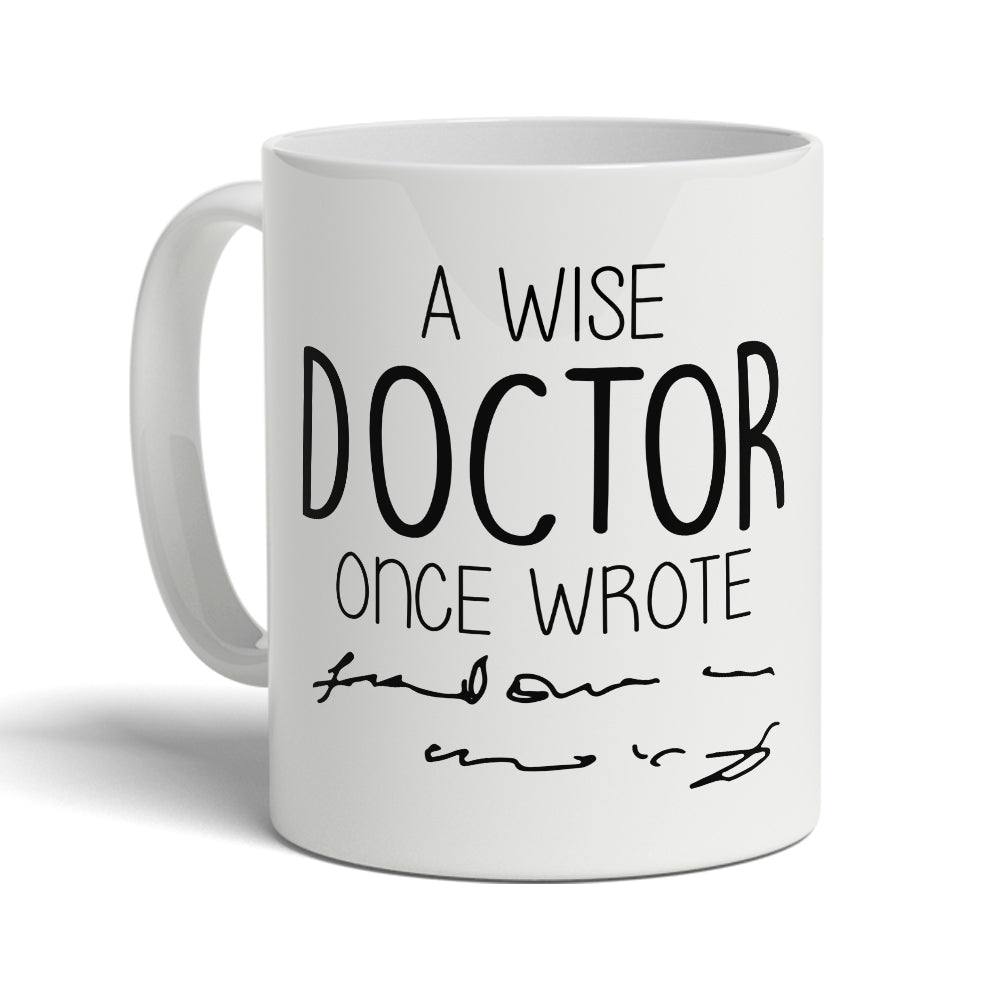 11oz Wise Doctor Mug - TwoBeeps.co.uk
